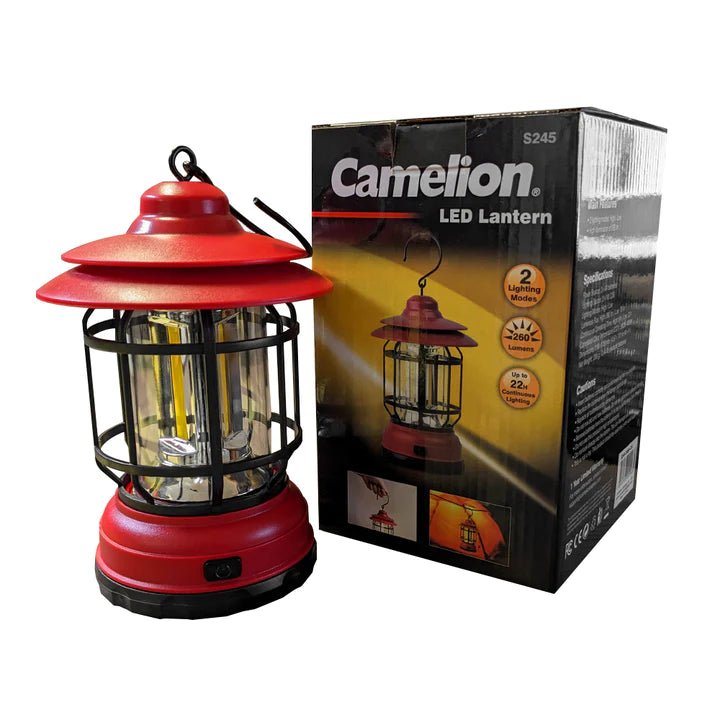 Camelion 260LM LED Lantern w/ 2 Lighting Modes - Battery World