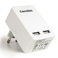 Camelion Dual USB Wall Charger - Battery World