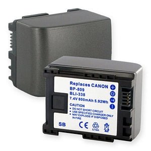 Canon BP-809 7.4v 800mAh - Battery World