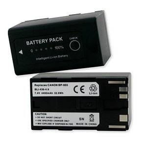 Canon Bp-955 7.4V 4400Mah - Battery World