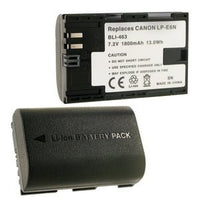 Canon Lp-E6N LP-E6N LP E6N Battery for Canon EOS 5D Mark II III IV 70D 80D 90D LC-E6E - Battery World