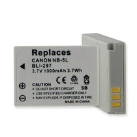 Canon NB-5L Battery for Powershot SX200 IS, SX210 IS, SX220 3000 970 IS - Battery World