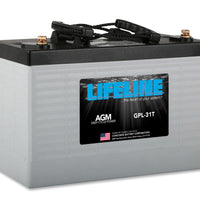 Lifeline GPL-31T 12V 105Ah AGM Deep Cycle Battery for Floor Scrubbers, Machines, and more