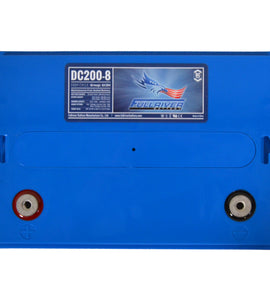 8v 200ah Full River Battery DC200-8