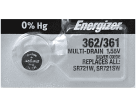 Energizer 362 Silver Oxide Battery - Battery World