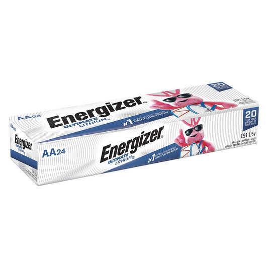 Energizer AA Battery Lithium 24pk - Battery World