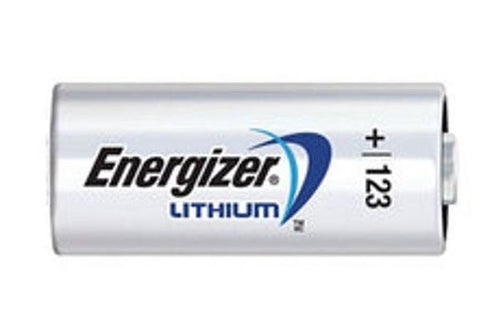 Energizer CR123A 3V Lithium Button Top Battery El123APBp L123A