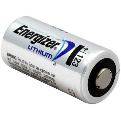 Energizer CR123A 3V Lithium Button Top Battery El123APBp L123A DL123a Cr17345 - Battery World