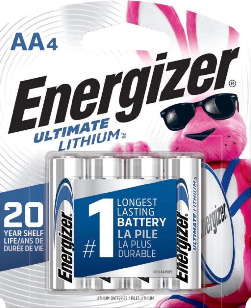 Energizer Lithium AA 4pk - Battery World