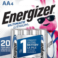 Energizer Lithium AA 4pk - Battery World