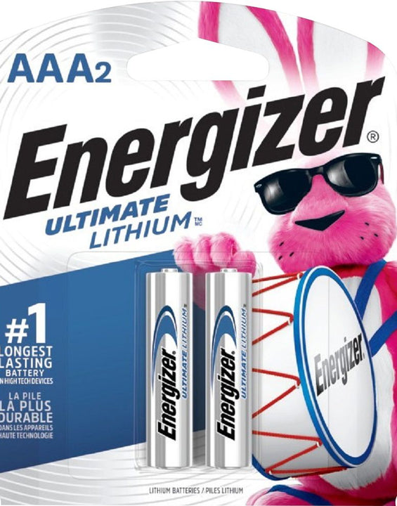 Energizer Lithium AAA Battery 2pk