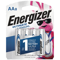 Energizer Lithium Battery AA 8pk - Battery World