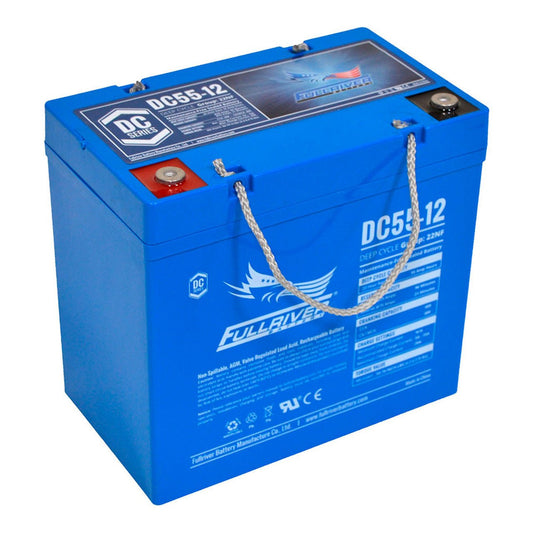 Full River DC55-12 Battery Group 22NF 12v 55ah - Battery World