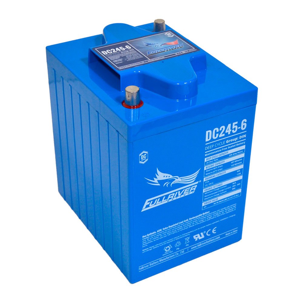 Fullriver DC245-6 6v 245ah Deep Cycle AGM Battery - Pre-Orders Now accepted - Battery World
