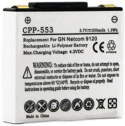 Gn Netcom Jabra Gn9120 350Mah Li-Pol Battery - Battery World