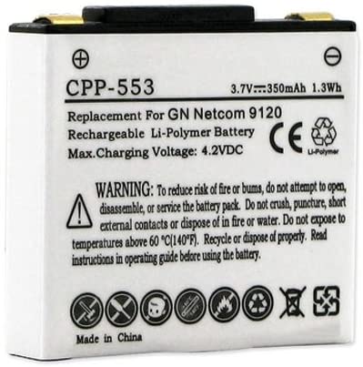 Gn Netcom Jabra Gn9120 350Mah Li-Pol Battery