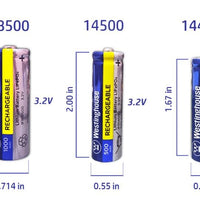 IFR14430 Batteries 8 pack 3.2v 400mah - Battery World