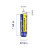 IFR14430 Batteries 8 pack 3.2v 400mah - Battery World