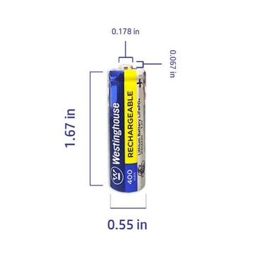 IFR14430 Batteries 8 pack 3.2v 400mah