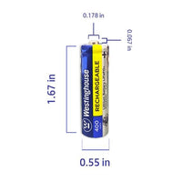 IFR14430 Batteries For Solar Lights 4 pack - Battery World