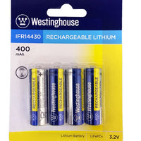 IFR14430 Batteries For Solar Lights 4 pack - Battery World