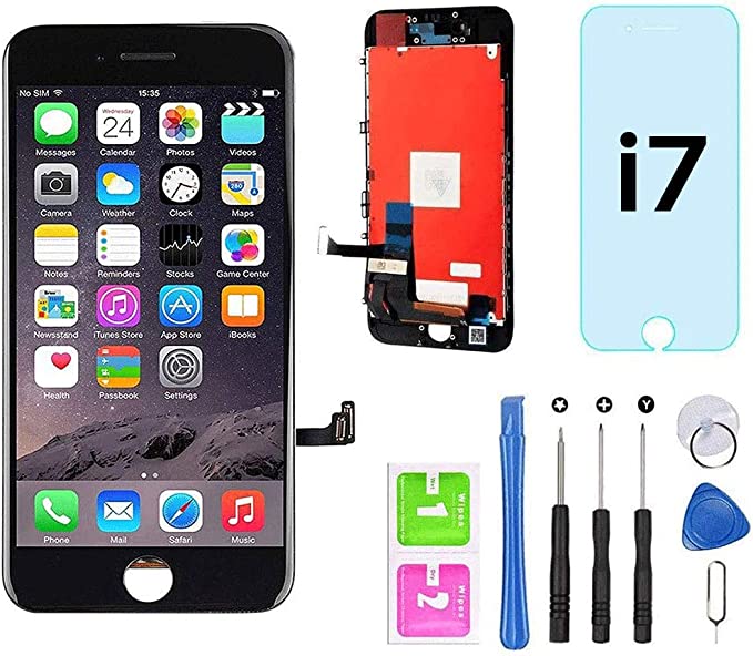iPhone 7 Screen Replacement with Frame and Tools - Battery World