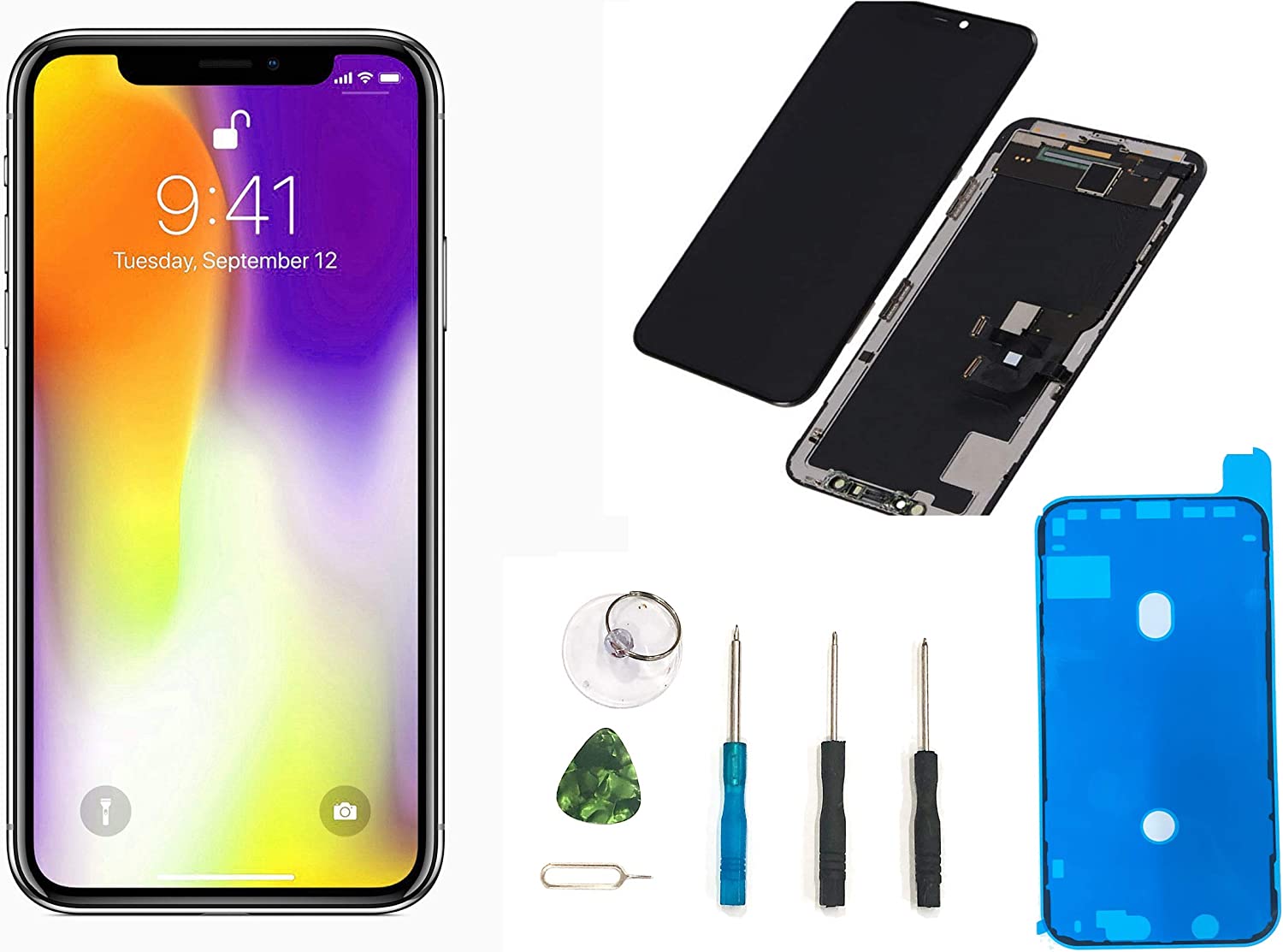 iPhone X Screen Replacement OLED Assembly - Battery World
