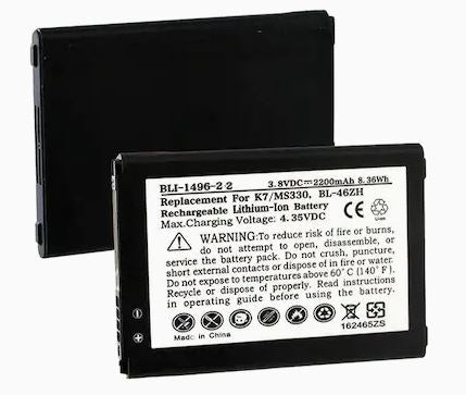 LG Battery Replacement for LG BL-46ZH Cellular Battery - Battery World