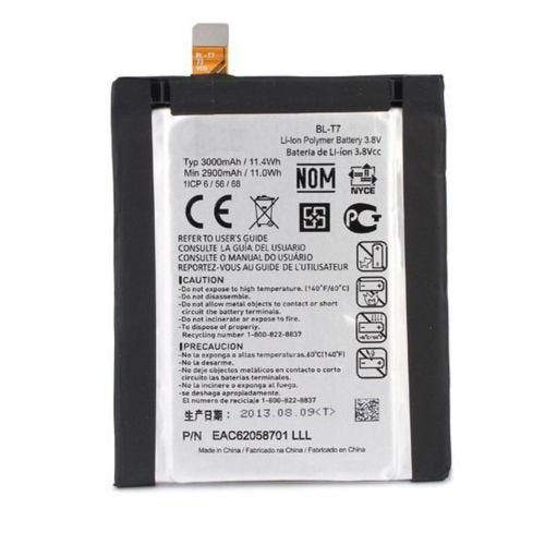 Lg Bl-T7 Optimus G2 D800 Vs980 Replacement Battery BLP-1386-3 - Battery World