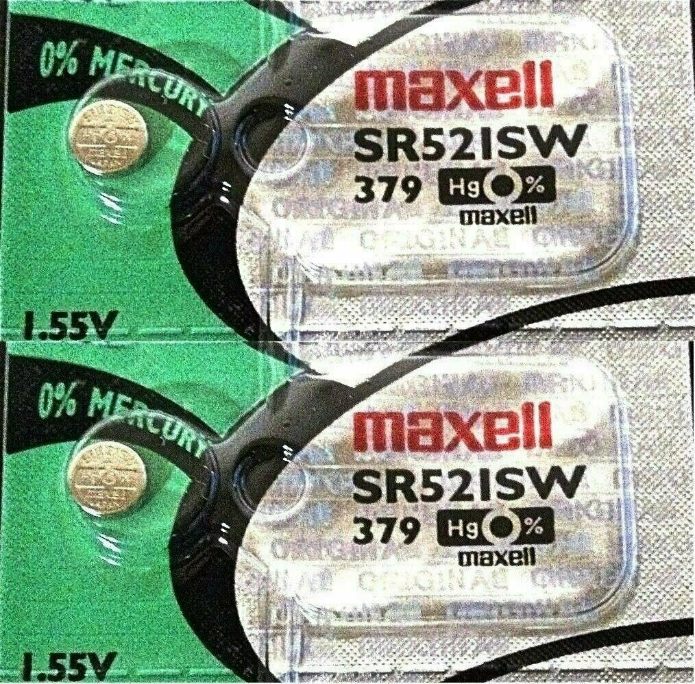 Maxell SR521SW 379 Battery Silver Oxide (Longest Lasting) - Battery World