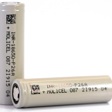 Molicel P26A 18650 2600mAh Battery