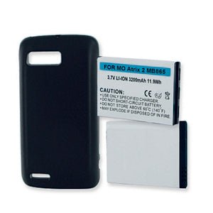 Motorola Atrix 2 / Mb865 3.7V 3200Mah Li-Ion Battery - Battery World