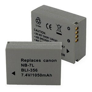 NB7L for Canon NB-7L Battery for PowerShot G10 G11 G12 SX30 IS - Battery World