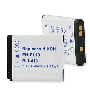 Nikon EN-EL19 Battery Replacement BLI 413 - Battery World