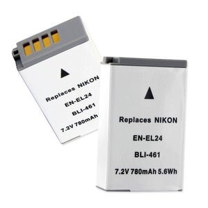 Nikon En-El24 7.2V 780Mah Li-Ion Replacement - Battery World