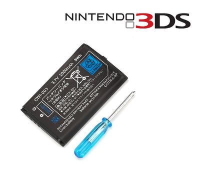Nintendo 3DS 2DS CTR-003 Rechargeable Battery with Tools – Battery