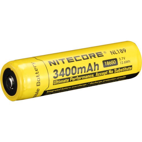 NICTECORE Accessoires Pile rechargeable 18650 NL1834 3400mAh 3,6V B1