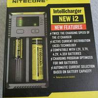 Nitecore 2-Slot 18650 Universal Battery Charger i2 - Battery World