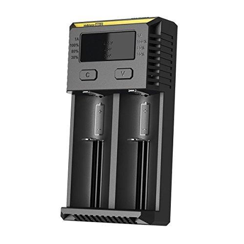Nitecore 2-Slot 18650 Universal Battery Charger i2 - Battery World