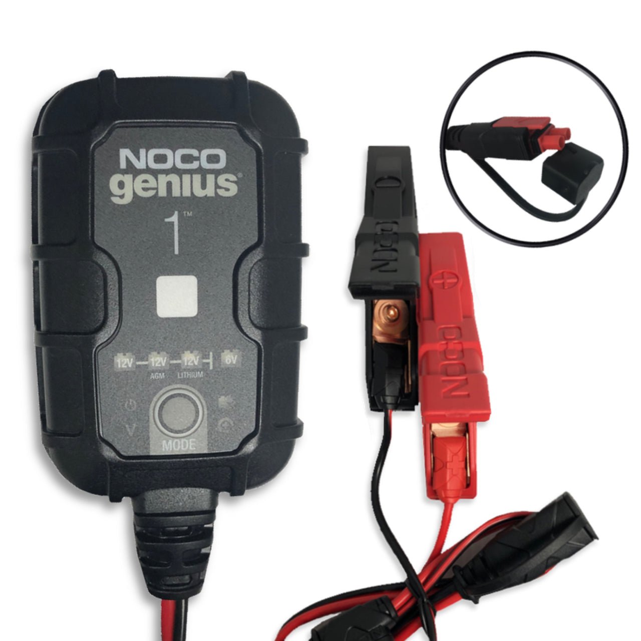 Noco Genius 1 (12v 1 Amp) Battery Charger And Maintainer - Battery World