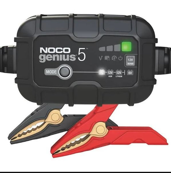 Noco Genius 5 Battery Charger And Maintainer - 5 Amp