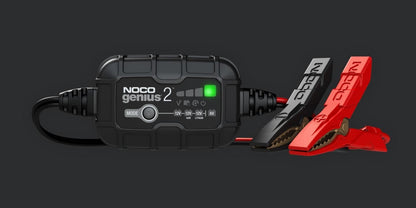 NOCO Genius2 Portable Automatic Battery Charger/Maintainer — 6/12 Volt, Model: GENIUS2 - Battery World