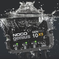 Noco GenPro 10X3 12V 3 Bank On-Board Battery Charger - Battery World