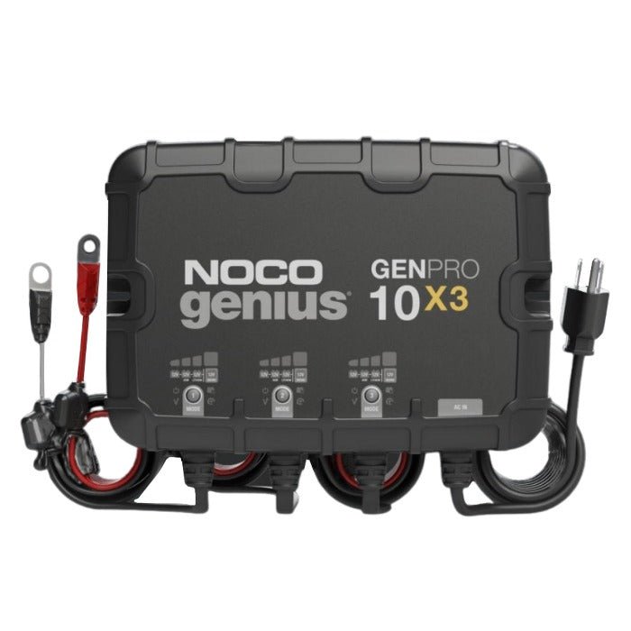 Noco GenPro 10X3 12V 3 Bank On-Board Battery Charger - Battery World