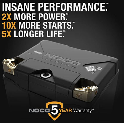 Noco NLP30 12v 700A Universal Powersport Lithium Battery Bci Group size 30 - Battery World