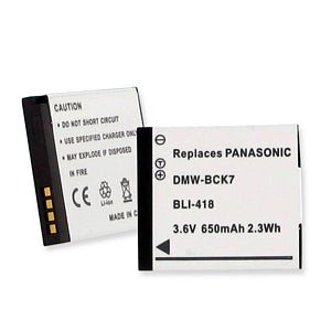 Panasonic Dmw-Bck7 Replacement Battery - Battery World