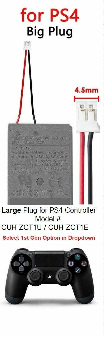 Play Station 4 Control Battery New Original Sony LIP1522 Battery For PS4 / PS4 Pro DualShock 4 Controller - Battery World