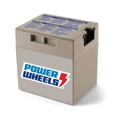 Power Wheels Gray Battery 1001175653, 00801-0638, 00801-1869