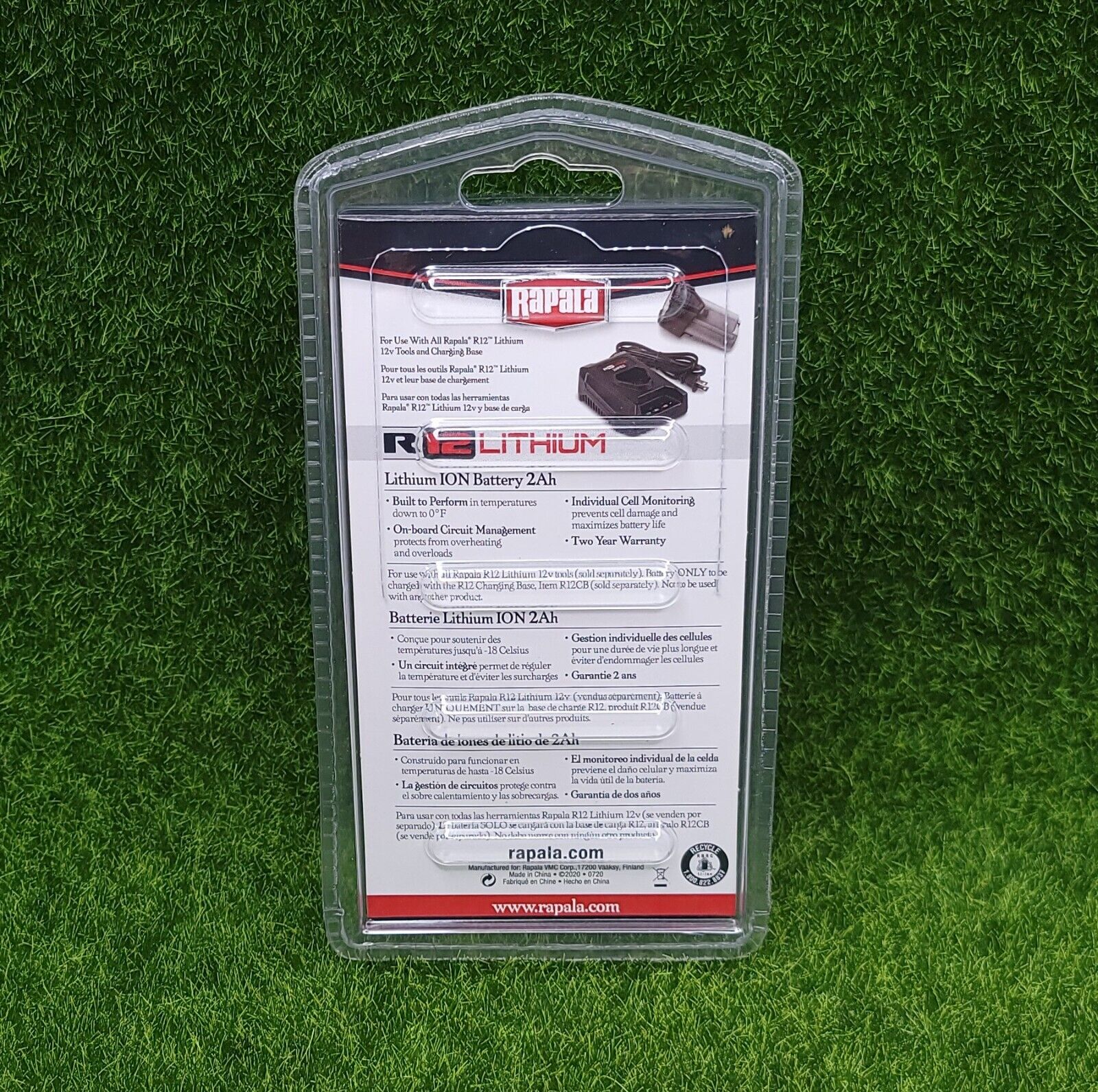 Rapala Replacement Battery R12 12v 2ah For Fillet Tools - Battery World