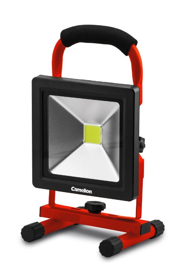 Rechargeable Work Light with Kick Stand 20W LED Camelion - Battery World